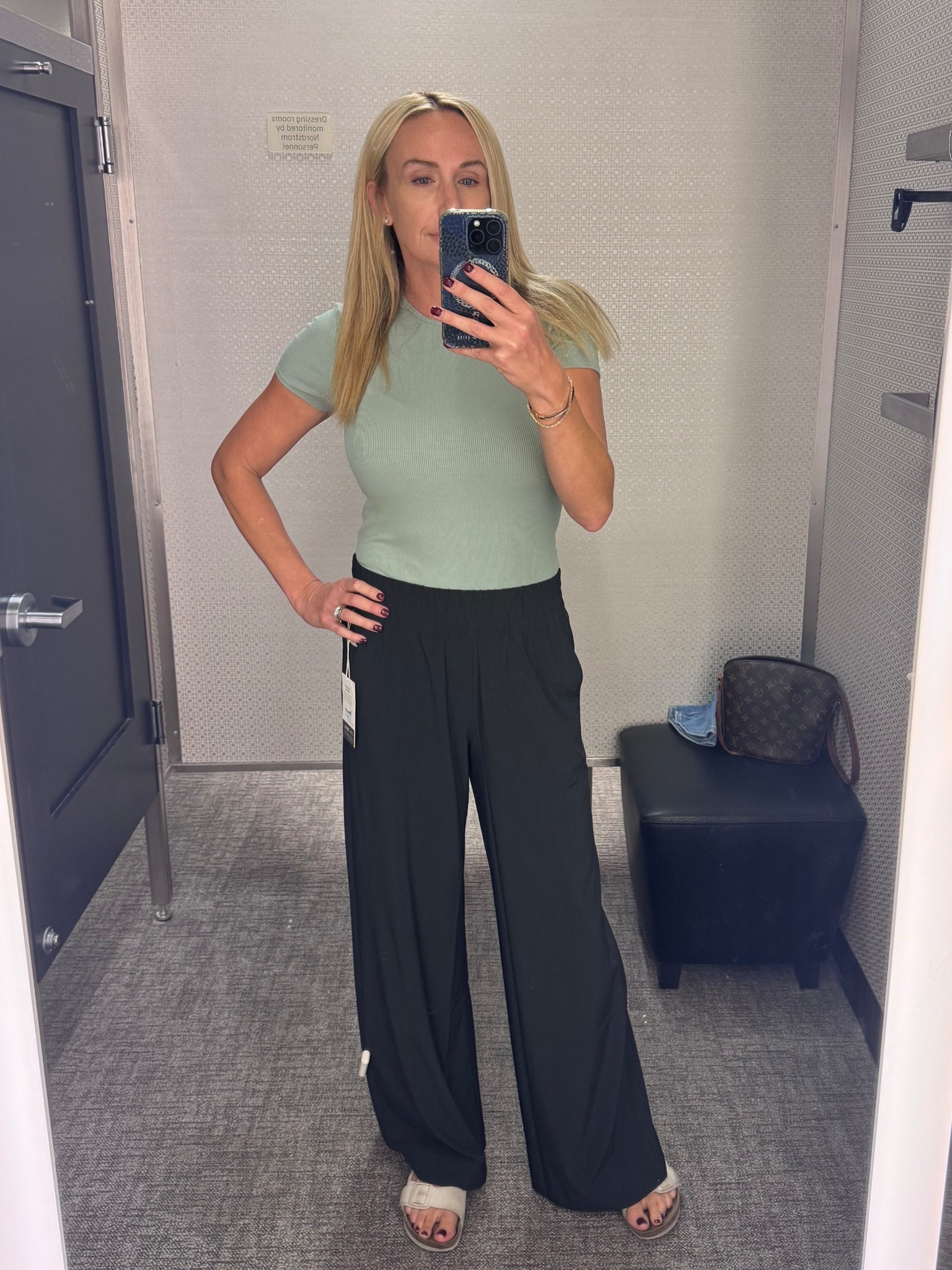 Will absolutely be wearing these comfy yet polished Vuori wide leg pants on my international flight this week  These are a great pant for traveling- they don’t wrinkle! And they go with so much! 

#LTKOver40 #LTKTravel #LTKStyleTip