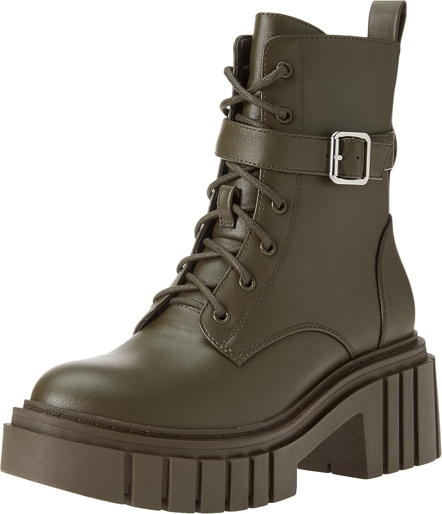The Drop Women's Koi Lace-Up Platform Combat Boots | Amazon (US)