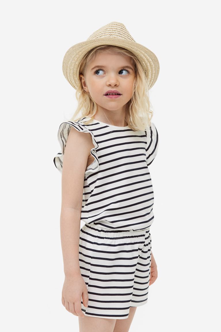 3-pack cotton shorts - Light blue/striped - Kids | H&M US | H&M (US + CA)