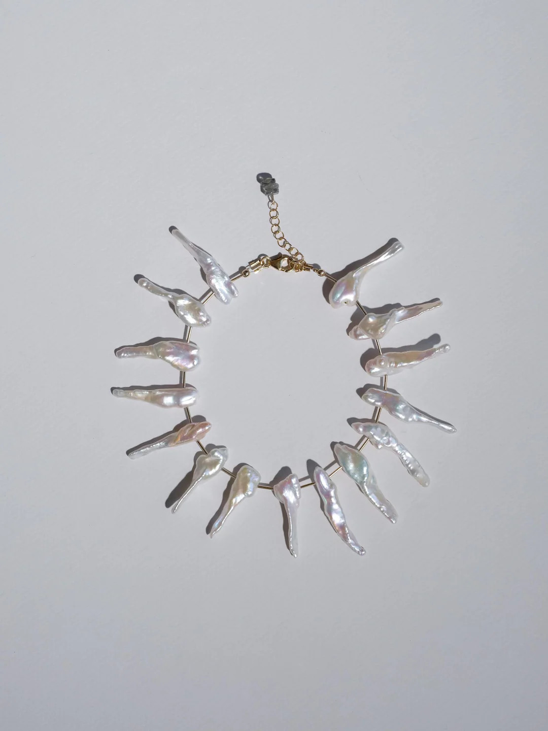 Stick Pearl 14k Gold-Filled Anklet, Unique Handcrafted Jewelry | Etsy (US)