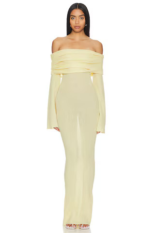 SER.O.YA Galleria Maxi Dress in Butter from Revolve.com | Revolve Clothing (Global)