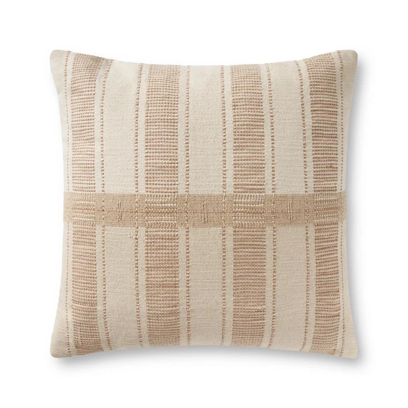 Carmel Striped Cotton Throw Pillow | Wayfair North America