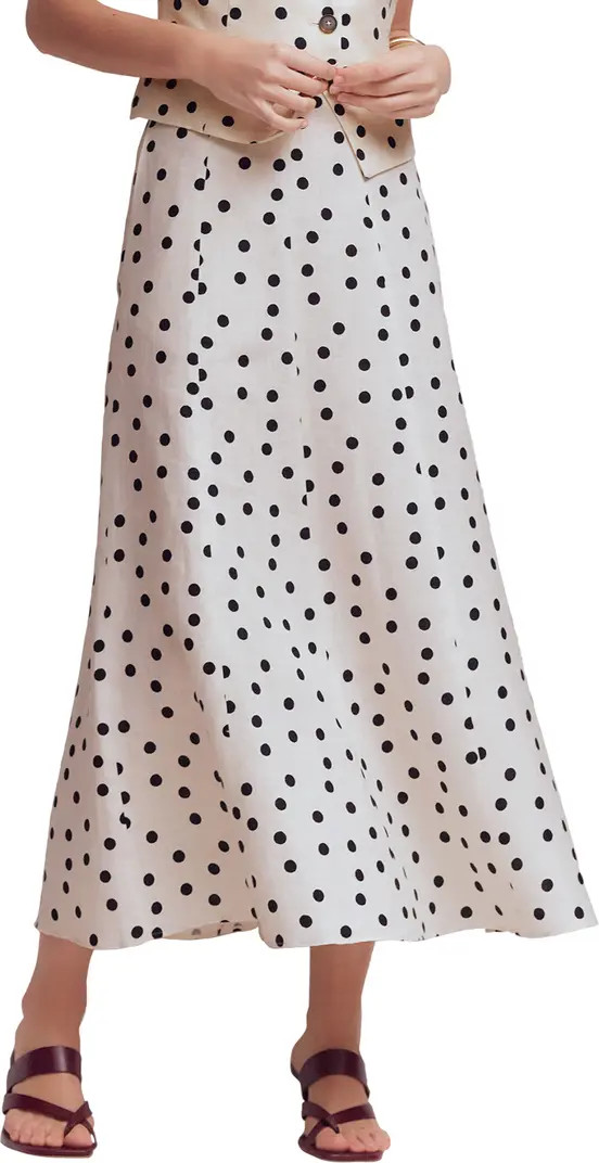 Miriam Linen Maxi Skirt | Nordstrom