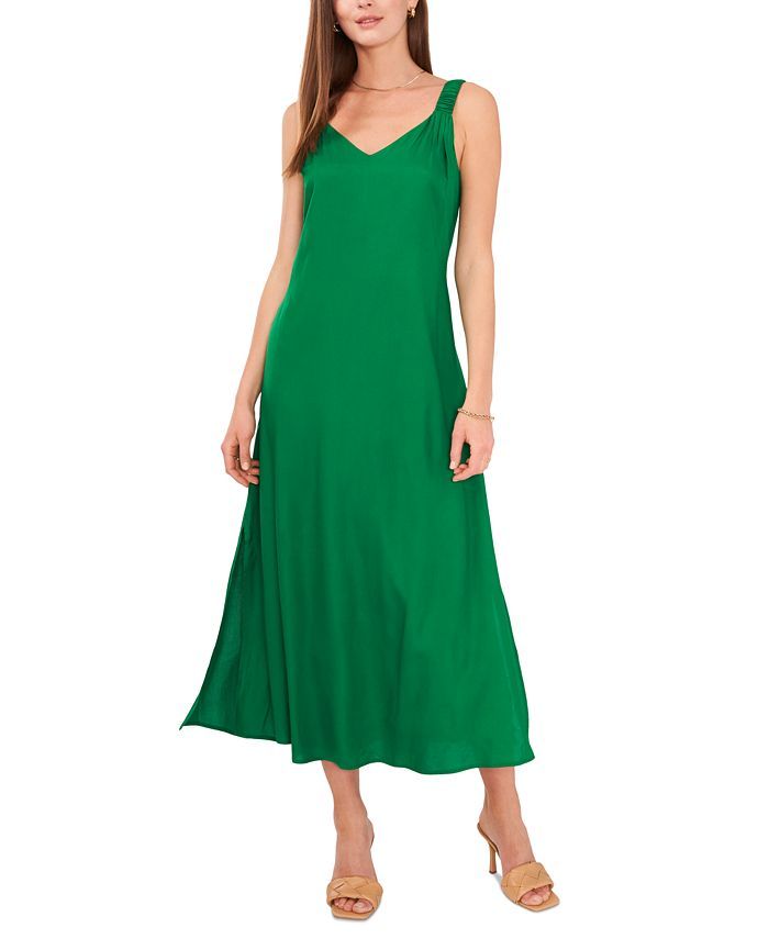 Vince Camuto Women's Challis Sleeveless Dress & Reviews - Dresses - Women - Macy's | Macys (US)