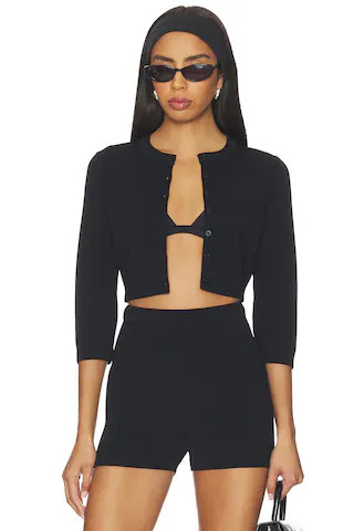 Refined Knit Crop Cardigan
                    
                    SKIMS | Revolve Clothing (Global)