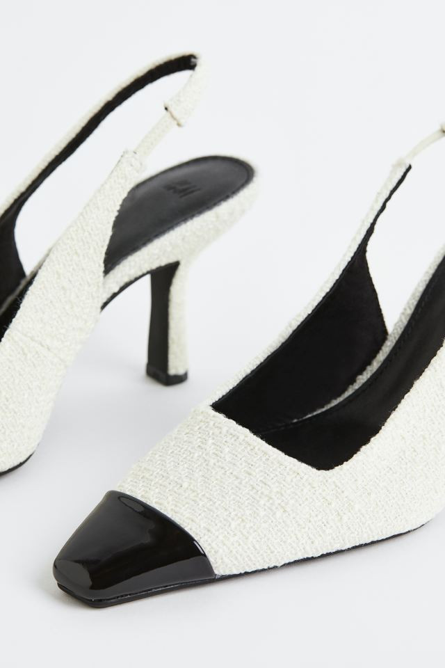 Slingbacks met structuur | H&M (DE, AT, CH, NL, FI)