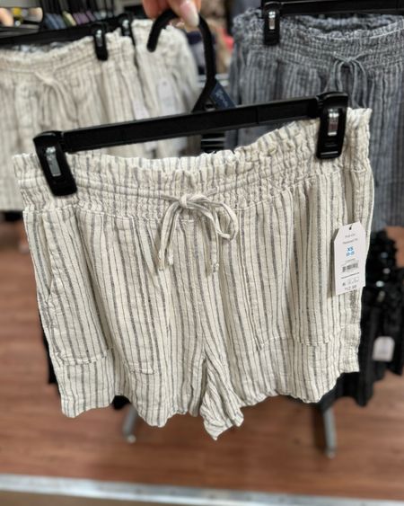 New linen shorts at Walmart! $12.98 each 