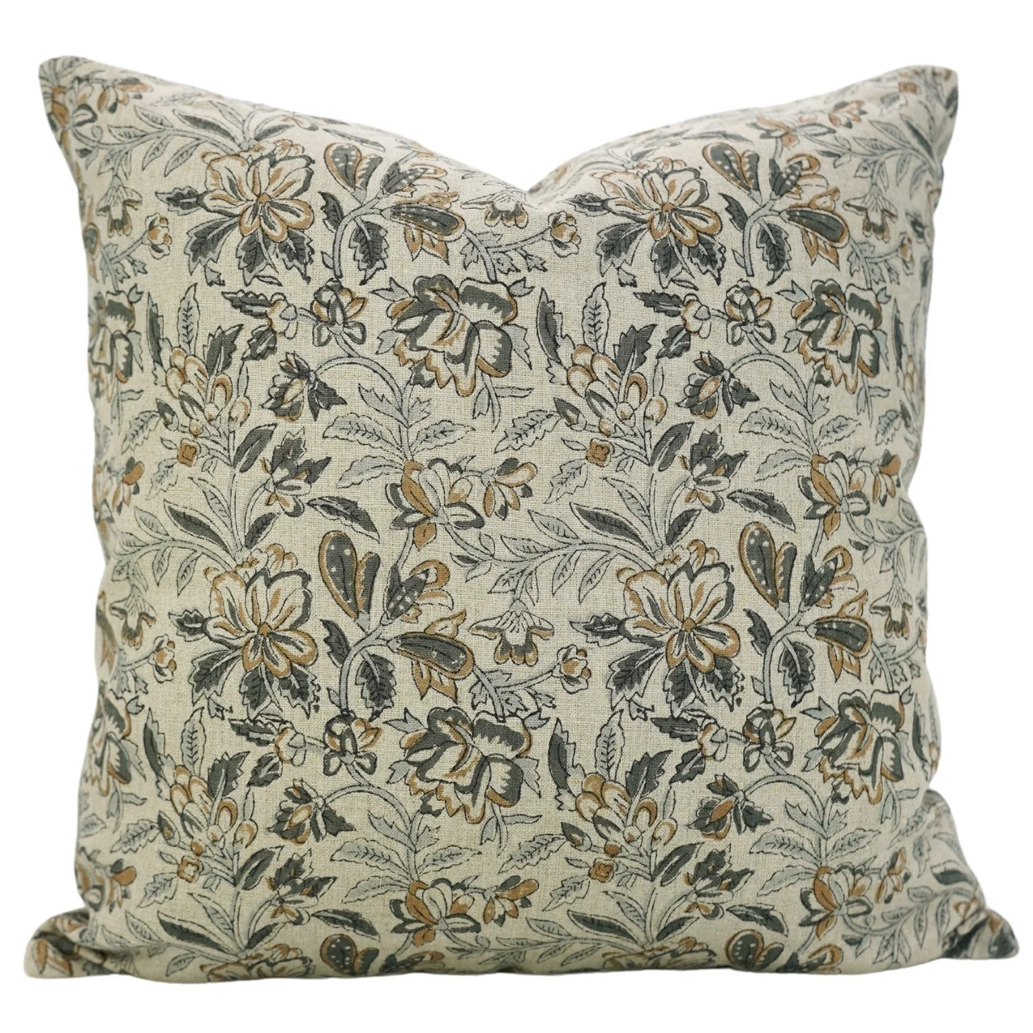 Fabdivine Farmhouse "Pure Linen" Cushion Case Decor for Home, Accent Pillow for Living Room, Size... | Walmart (US)