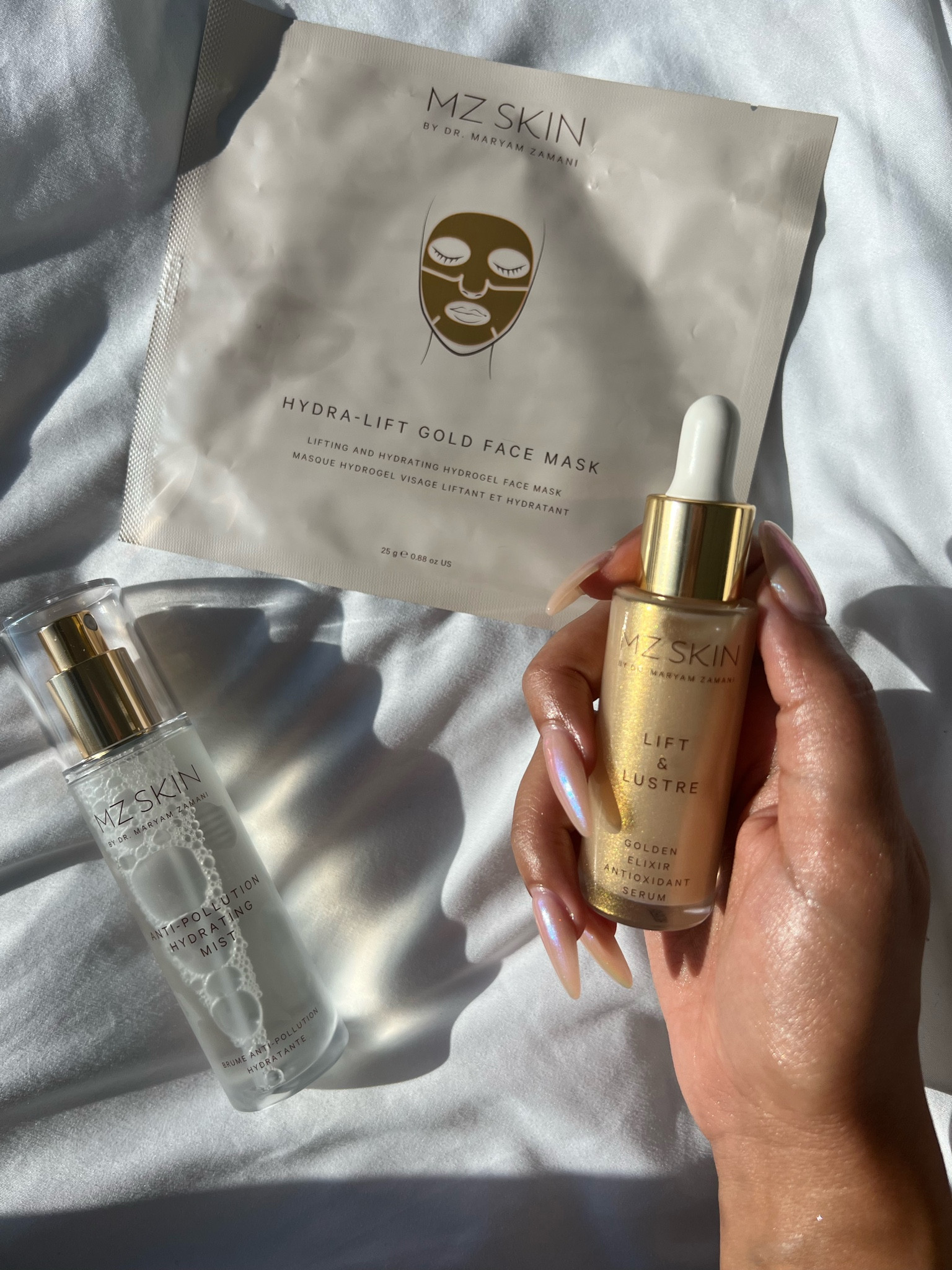 Goodies from MZ SKIN. I’m so excited try them all.

So far I’m loving the spray. I’ve used it to refresh, tone and set makeup. It’s been so versatile and so good🫦

I’ll report back on the other items soon🫶🏽



#LTKselfcare #LTKBeauty #LTKmorningroutine