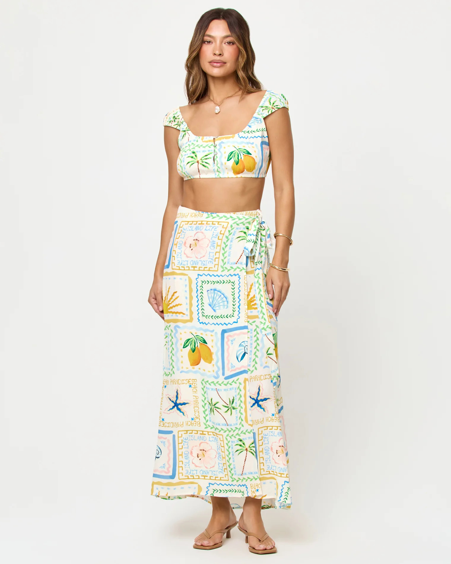 Ever Wrap Skirt - Wish You Were Here | L*Space