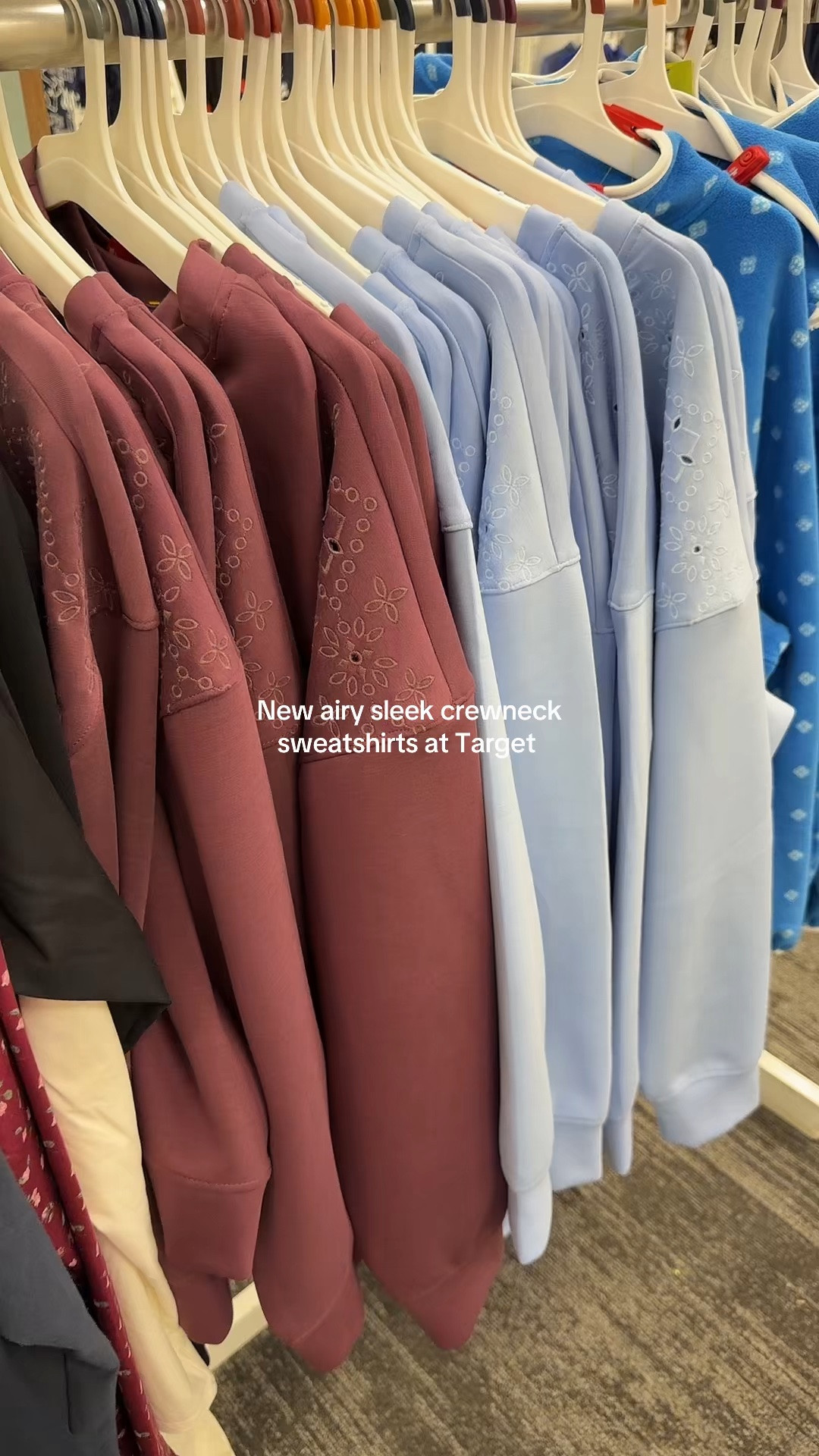 New airy sleep crewnecks @Target