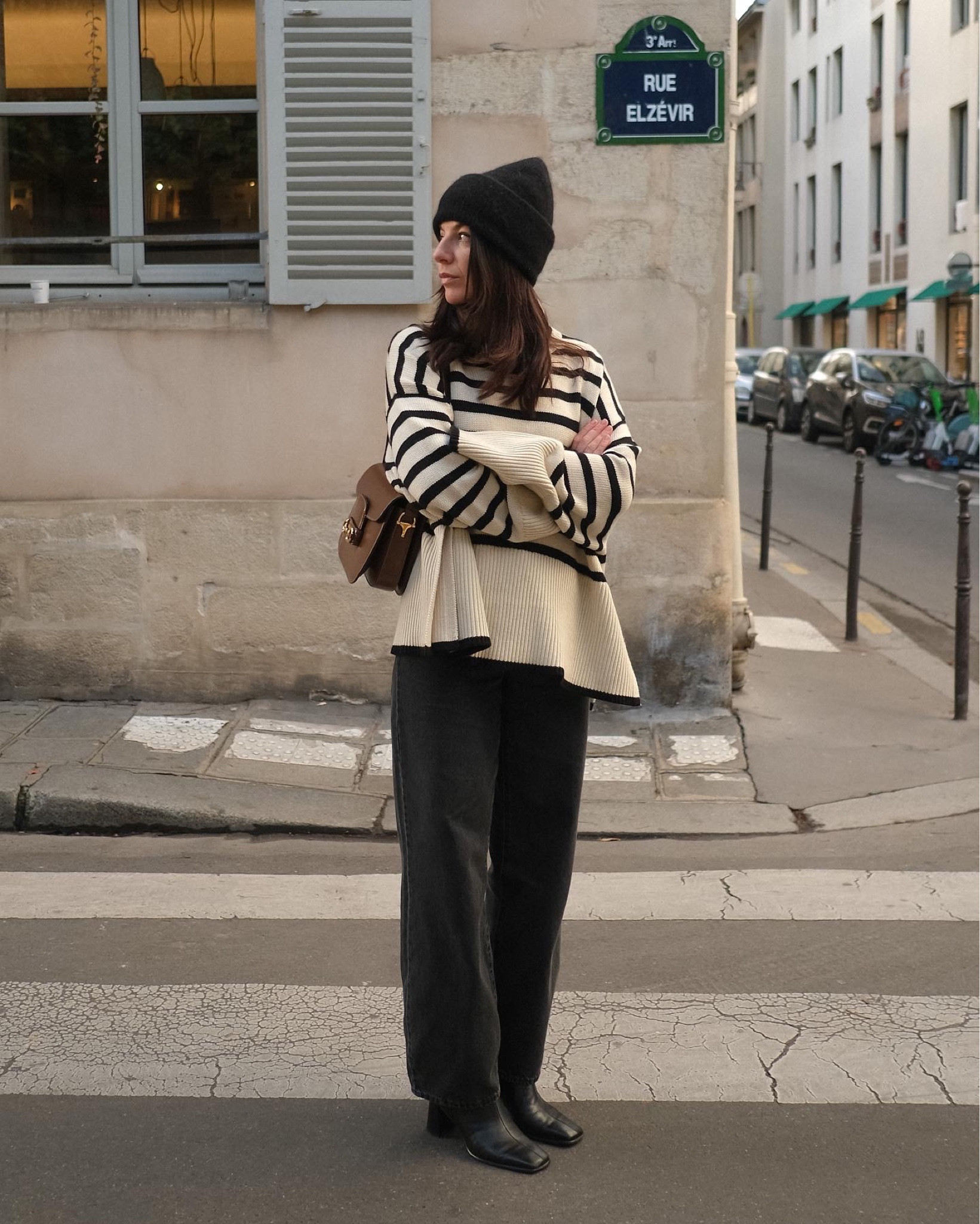 Stripe jumper and baggy dad jeans 

#LTKunder100 #LTKeurope #LTKshoecrush