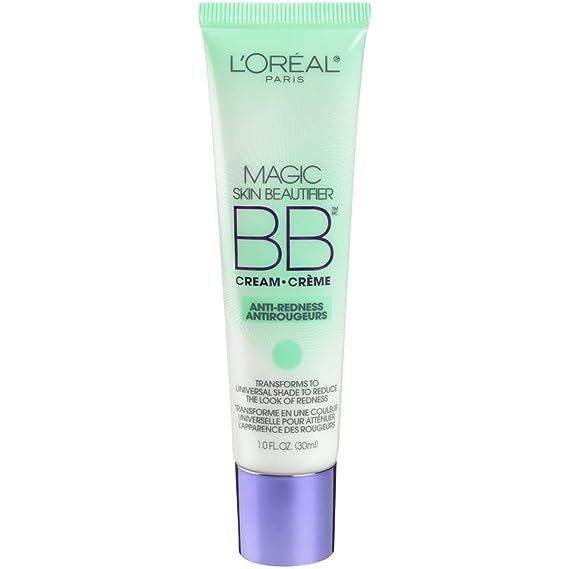 L'Oréal Paris Makeup Magic Skin Beautifier Anti-Redness BB Cream Tinted Moisturizer, 1 Ounce | Amazon (US)