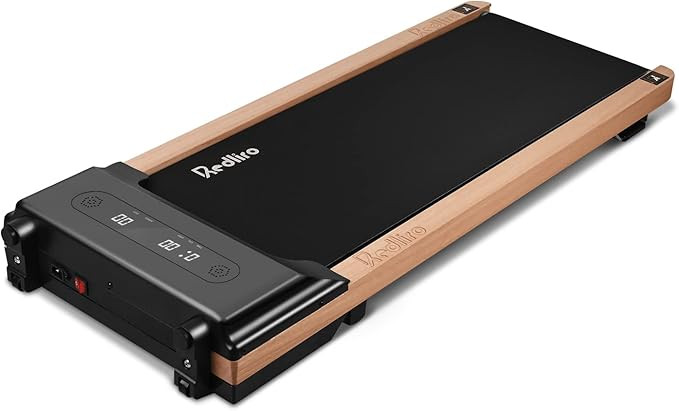 Redliro Walking Pad, Wood Under Desk Treadmill 300 lb Capacity Installation-Free for Home Office ... | Amazon (US)