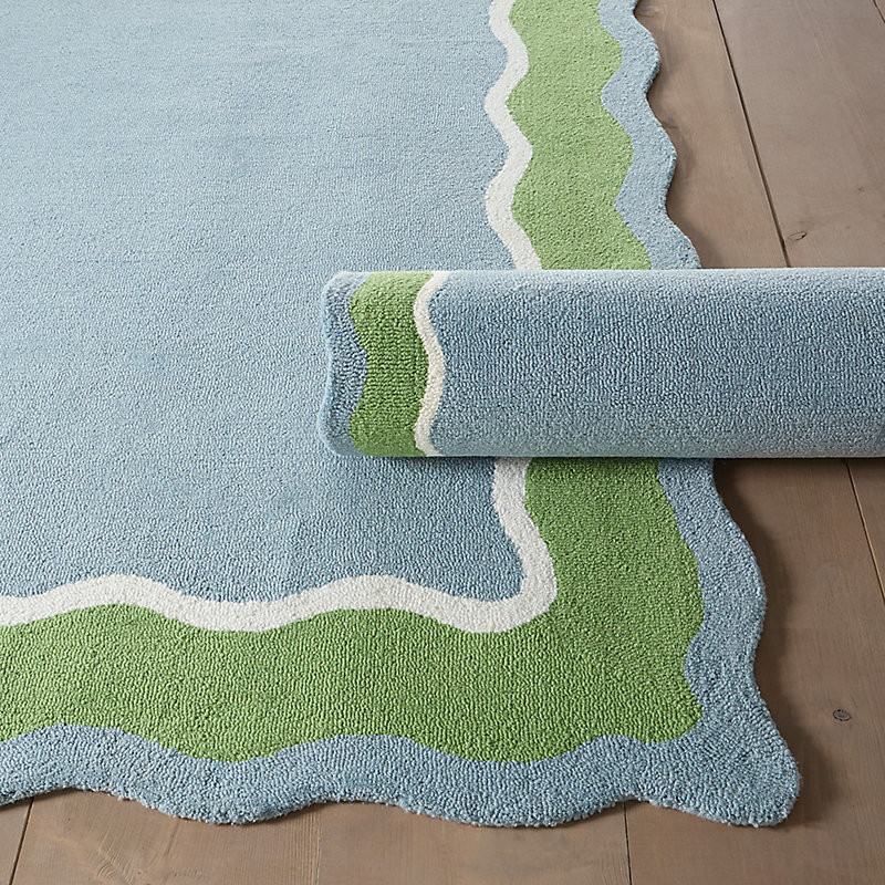 Kelly Performance Rug - Navy, 8' x 10' - Ballard Designs | Ballard Designs, Inc.