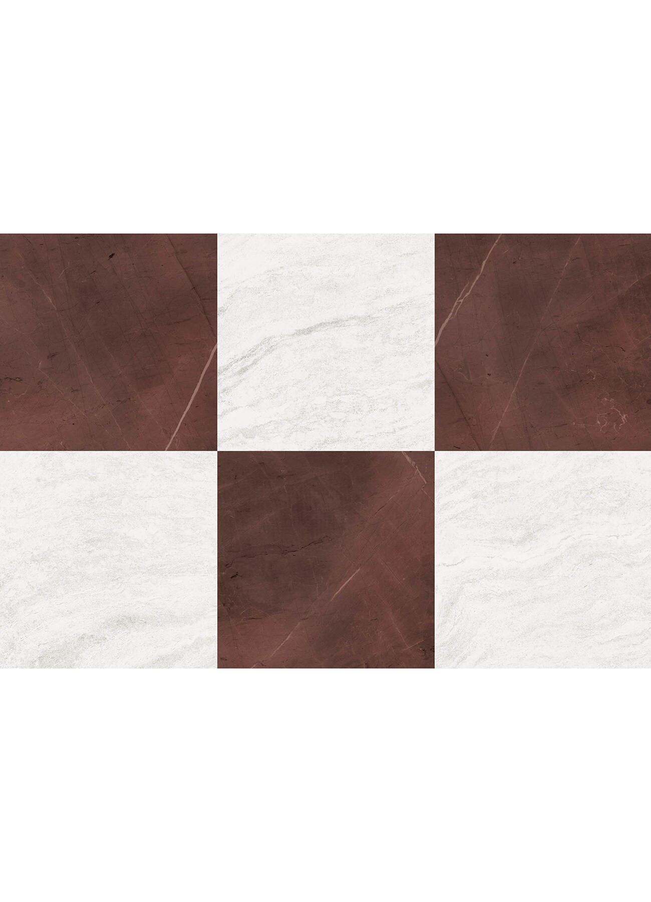FloorPops x Chris Loves Julia Red Stone look 2.76-mil x 12-in W x 12-in L Peel and Stick Luxury Vinyl Tile Flooring ( 10-sq ft Carton ) Marble | Lowe's
