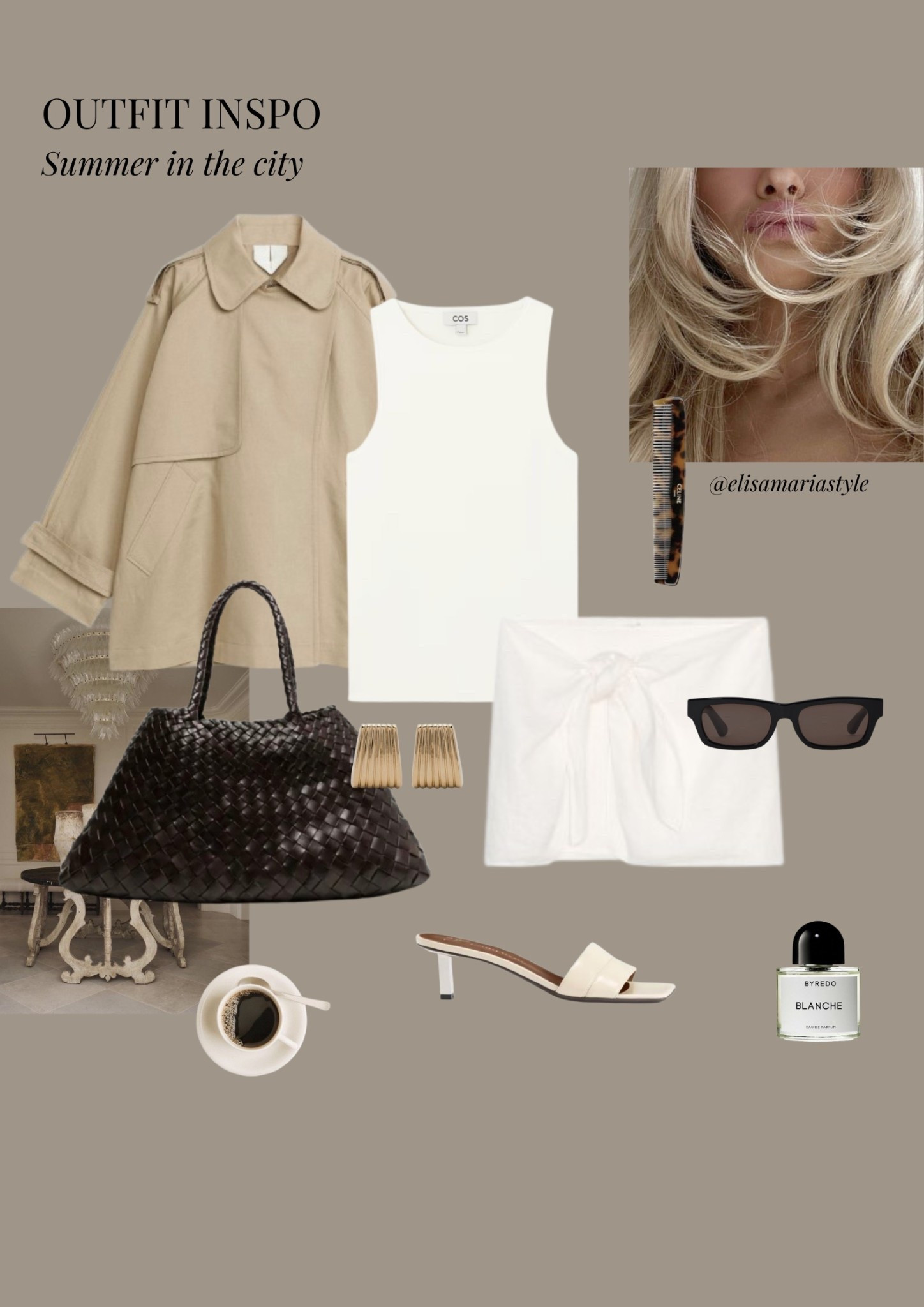 Chic summer in the city outfit idea 🤍

#LTKstyletip #LTKbag #LTKsummer