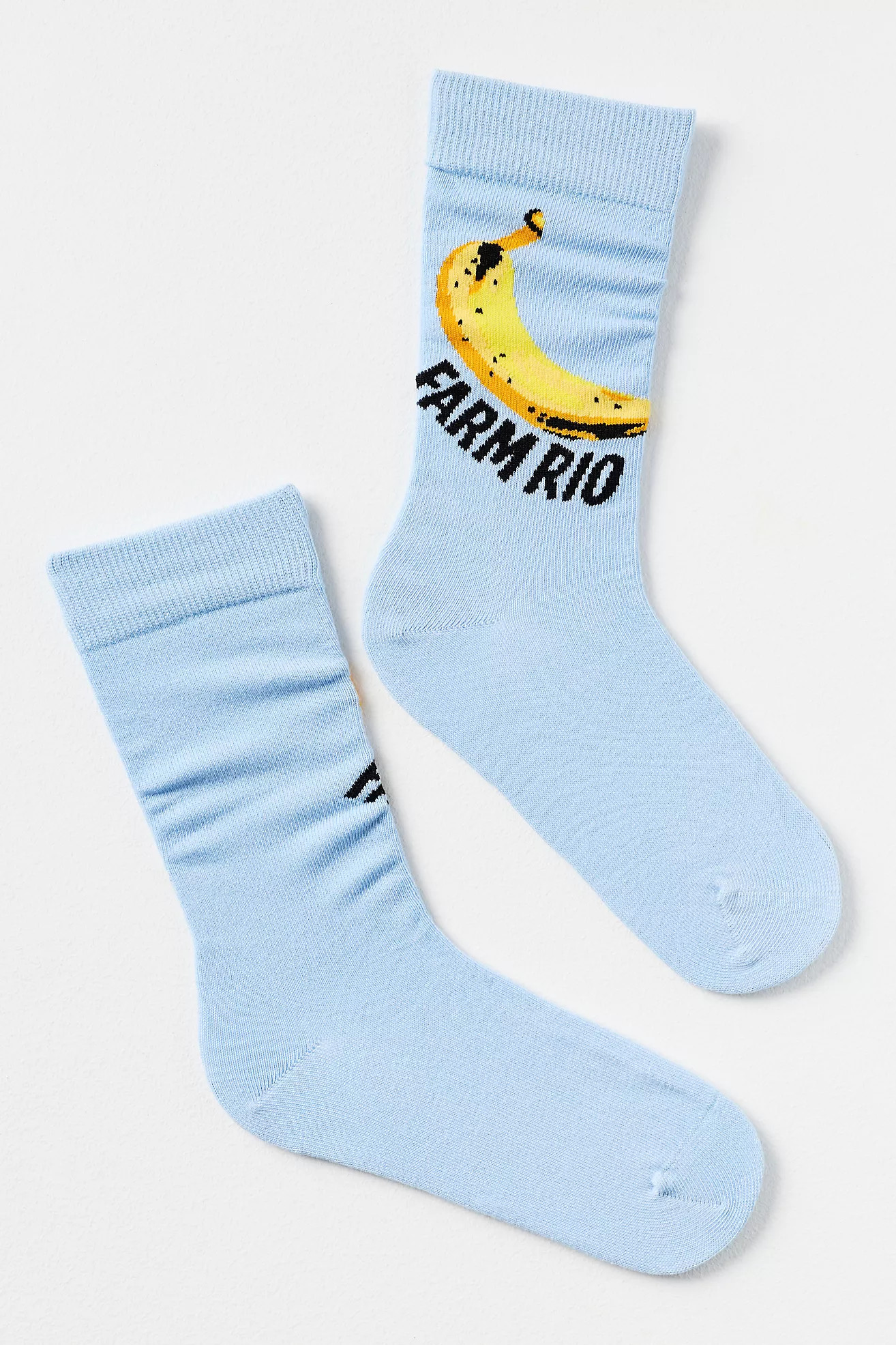 Farm Rio Knit Icon Crew Socks | Anthropologie (US)