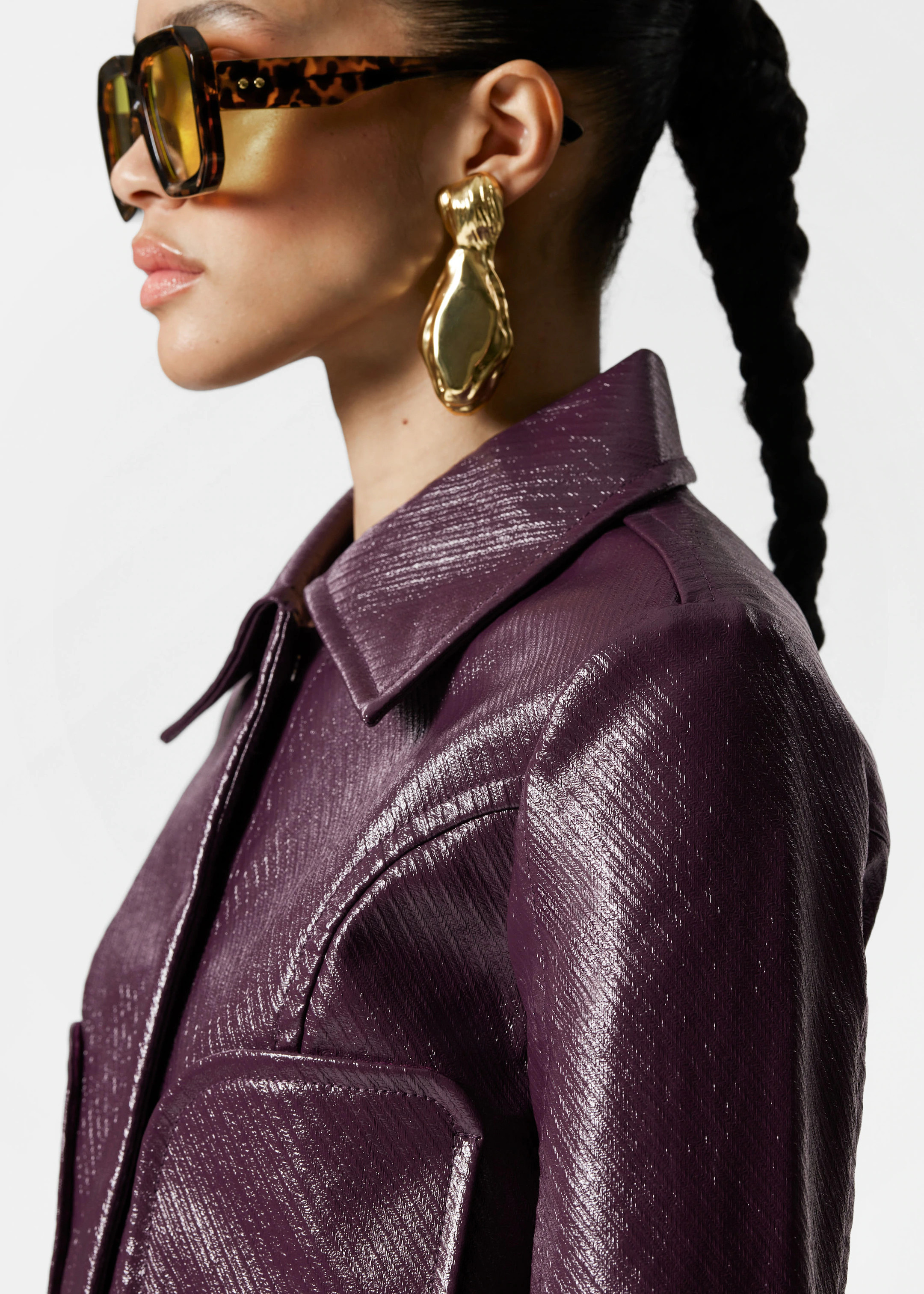 Sculptural Clip Earrings - Gold - & Other Stories GB | & Other Stories UK