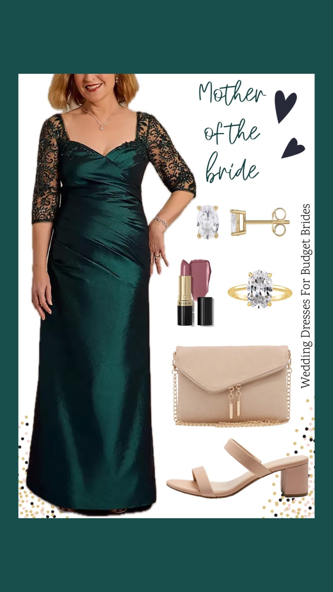 Mother of the bride outfit from David’s Bridal and Amazon. 

Green formal dress is around $50 today!

Special occasion dress, long green dress, full length dress, formal gown.

Mother of the bride dress. Mother of the groom dress. 

#LTKSeasonal #LTKSaleAlert #LTKWedding