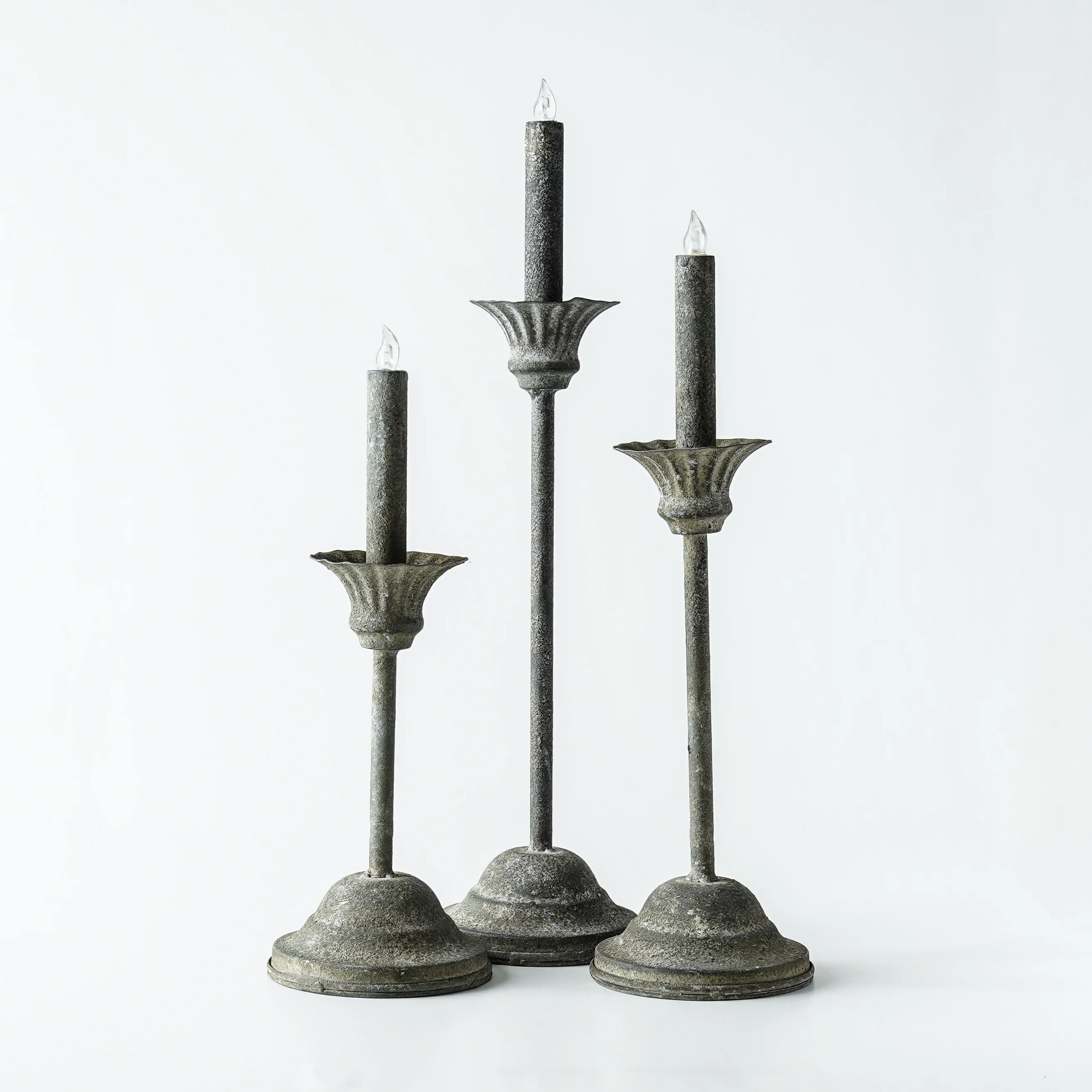 Ester Iron Taper Candle Holder | MJHome
