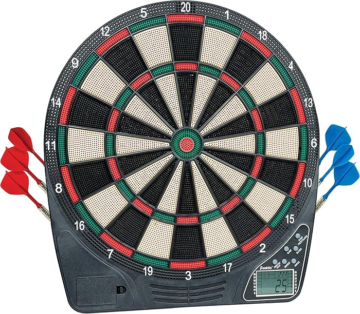 Franklin Sports Electronic Dart Board Sets - Soft Tip Electric Dartboard with Digital Scoreboard ... | Amazon (US)