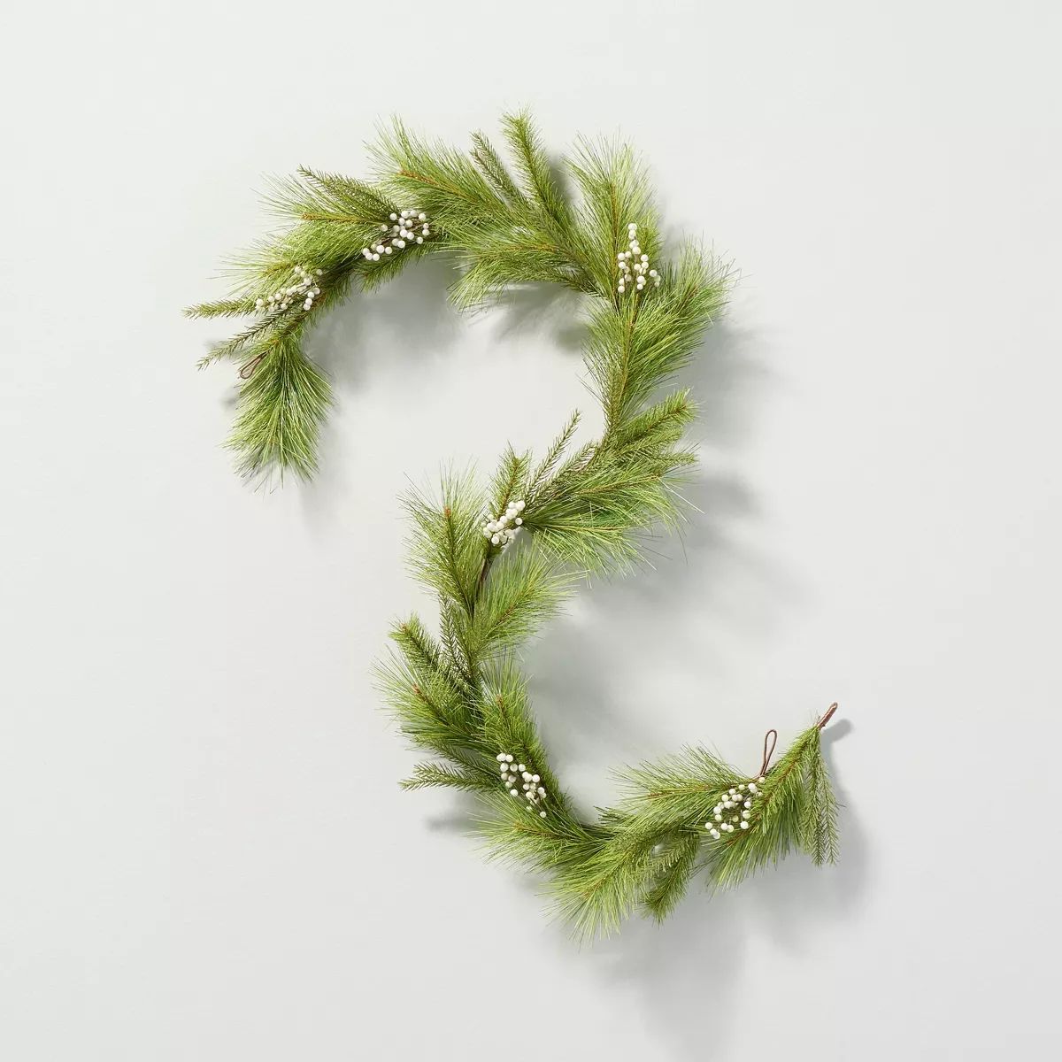 Faux Needle Pine & Snowberry Christmas Garland - Hearth & Hand™ with Magnolia | Target