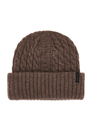 Autumn Headwear Cable Knit Beanie in Dirt from Revolve.com | Revolve Clothing (Global)