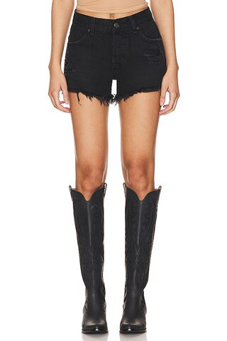 Dagget Boot in Black Washed | Revolve Clothing (Global)