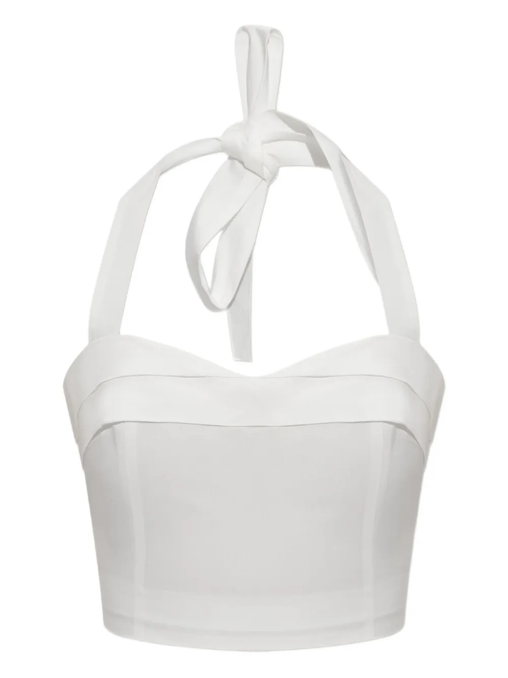 Posse Top Rue Con Scollo all'americana | Bianco | FARFETCH IT | Farfetch Global