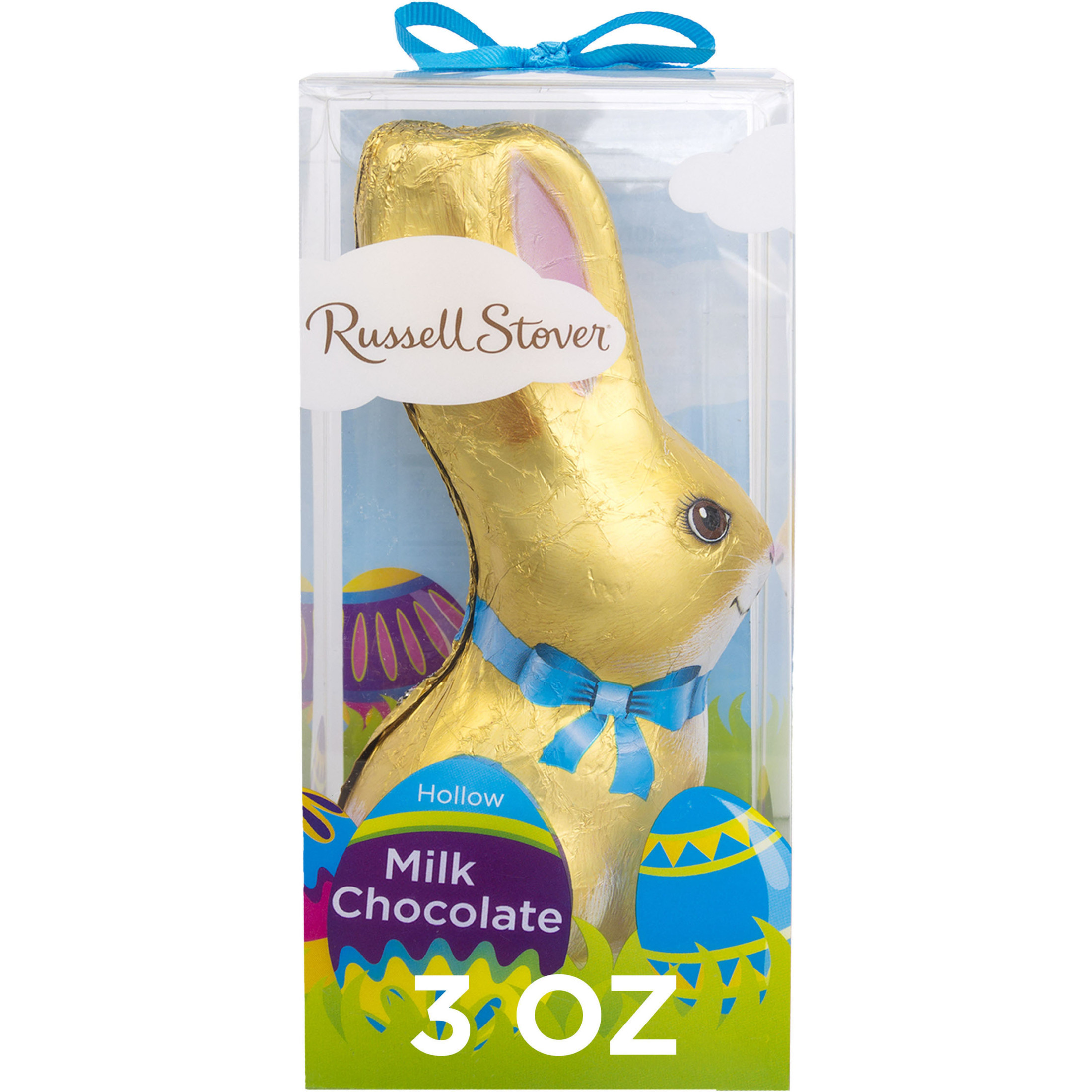 RUSSELL STOVER Easter Hollow Milk Chocolate Easter Bunny, 3 oz. | Walmart (US)