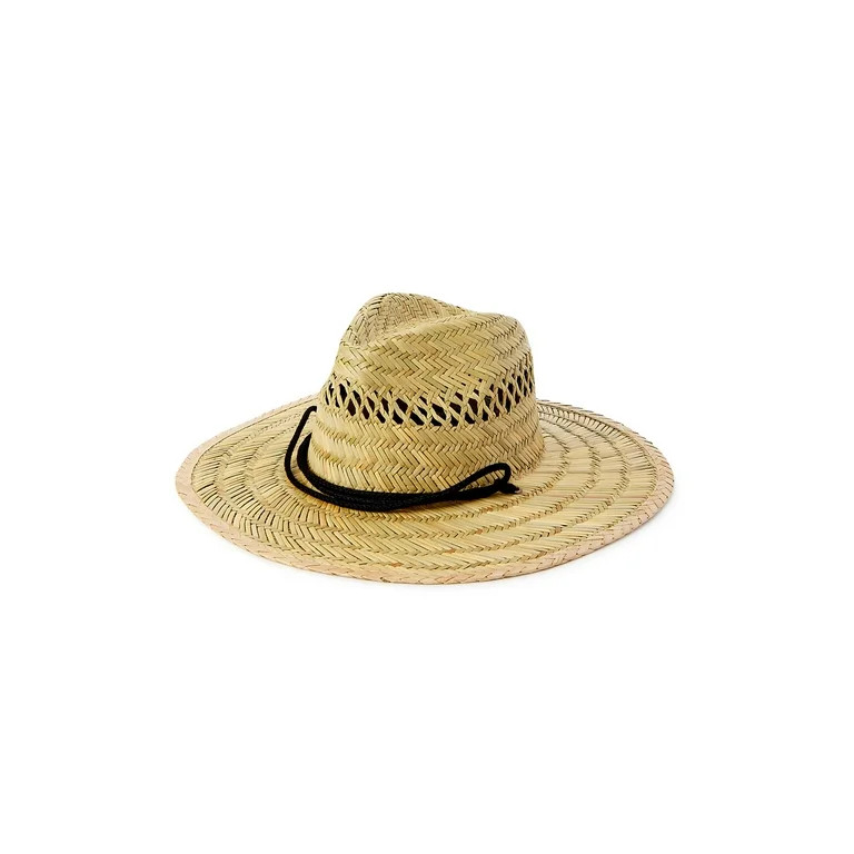 Swiss Tech Men's Straw Lifeguard Hat | Walmart (US)