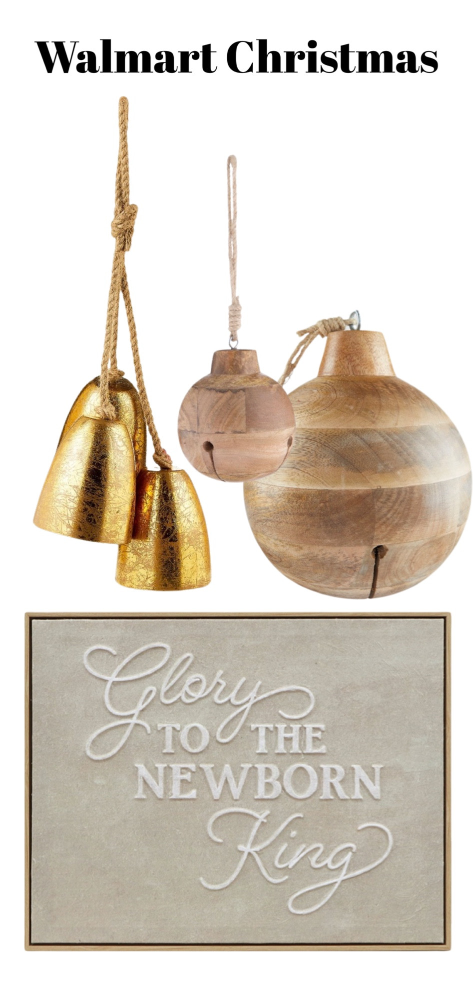 Neutral Walmart Christmas Decor 

#LTKHolidaySale #LTKHoliday #LTKhome