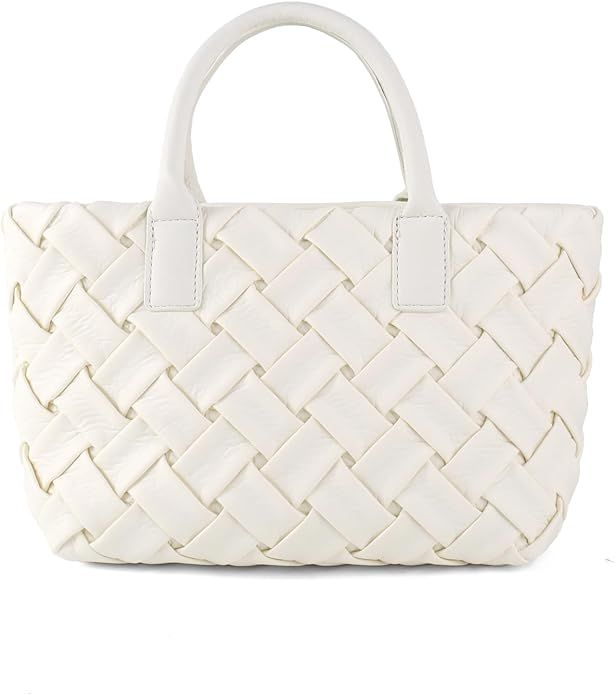 Tote Bag for Women Woven Hobo Handbag Shoulder Bag Satchel Fashion Beach Bag Large Top Handle Bag... | Amazon (US)