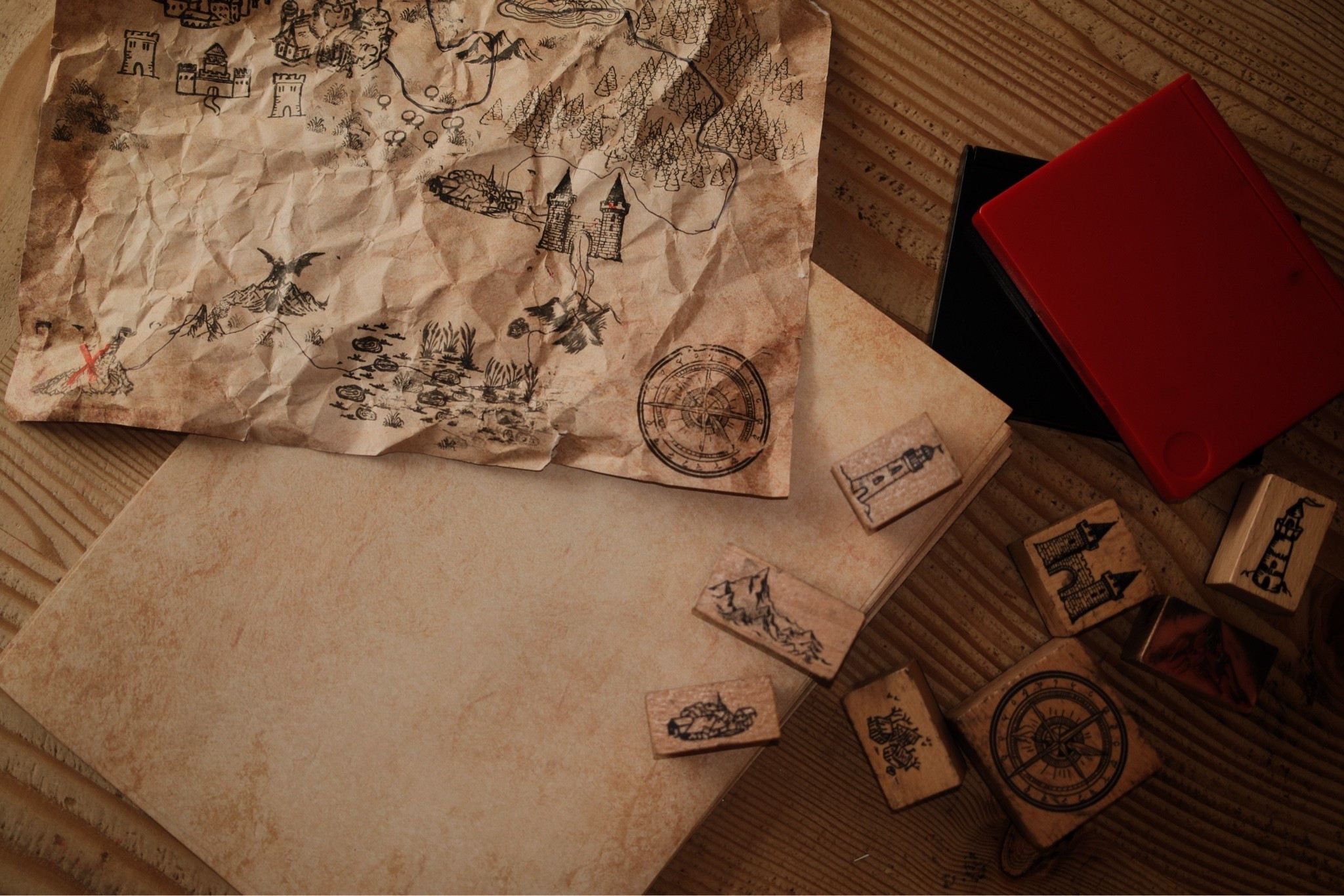 Pirate map stamp set with cool old paper + stamp pads linked! One of the best gifts we gave JB, allows the creativity to flow and great for all ages! 💀⚔️🏴‍☠️⛵️🦜🗡️ #LTKgiftideas #LTKkids

#LTKmomlife