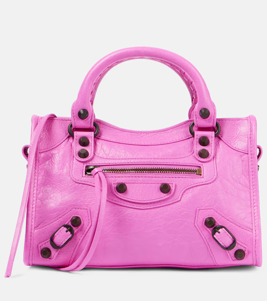 Balenciaga Le City Mini leather tote bag | Mytheresa (US/CA)