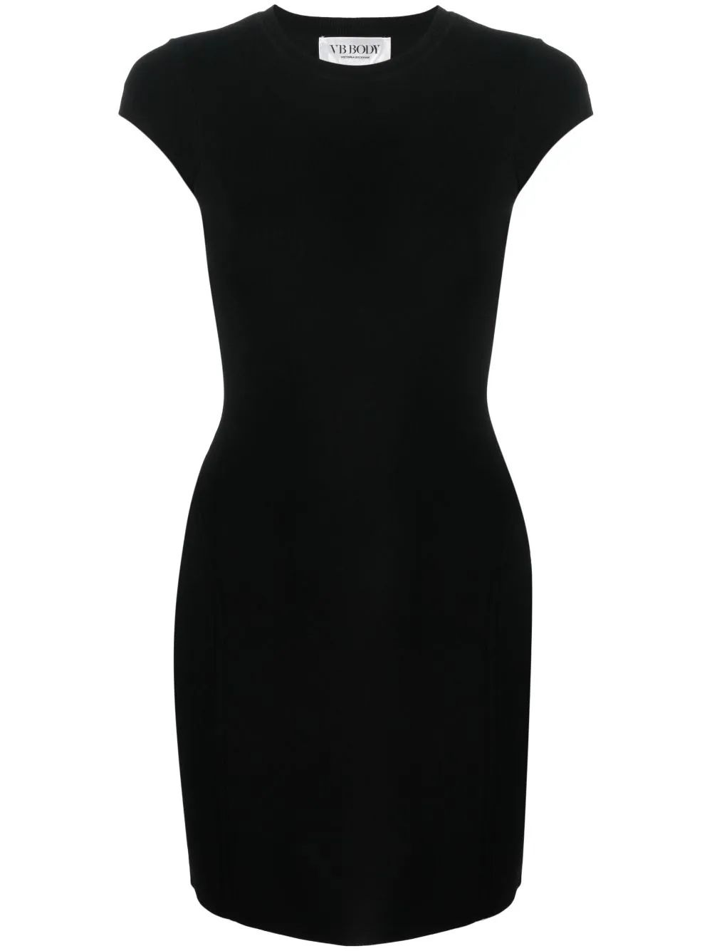Victoria Beckham round-neck short-sleeve Minidress - Farfetch | Farfetch Global