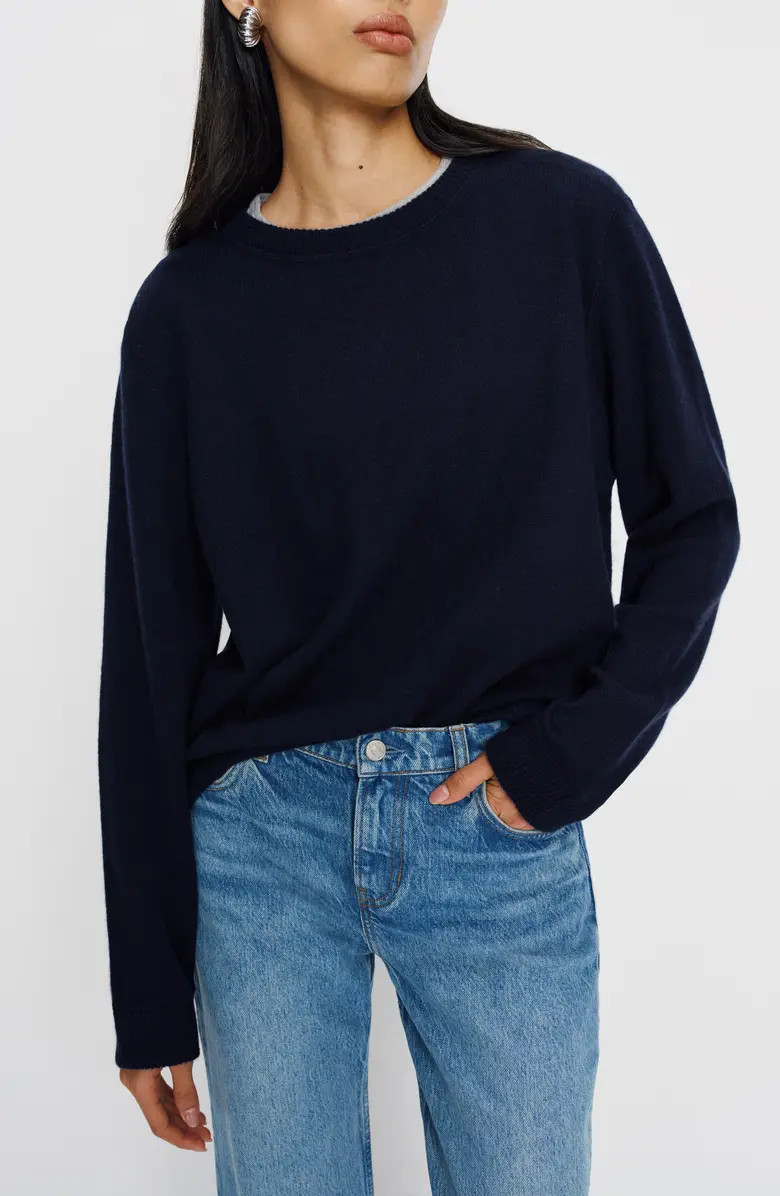 Oversize Cashmere & Wool Sweater | Nordstrom