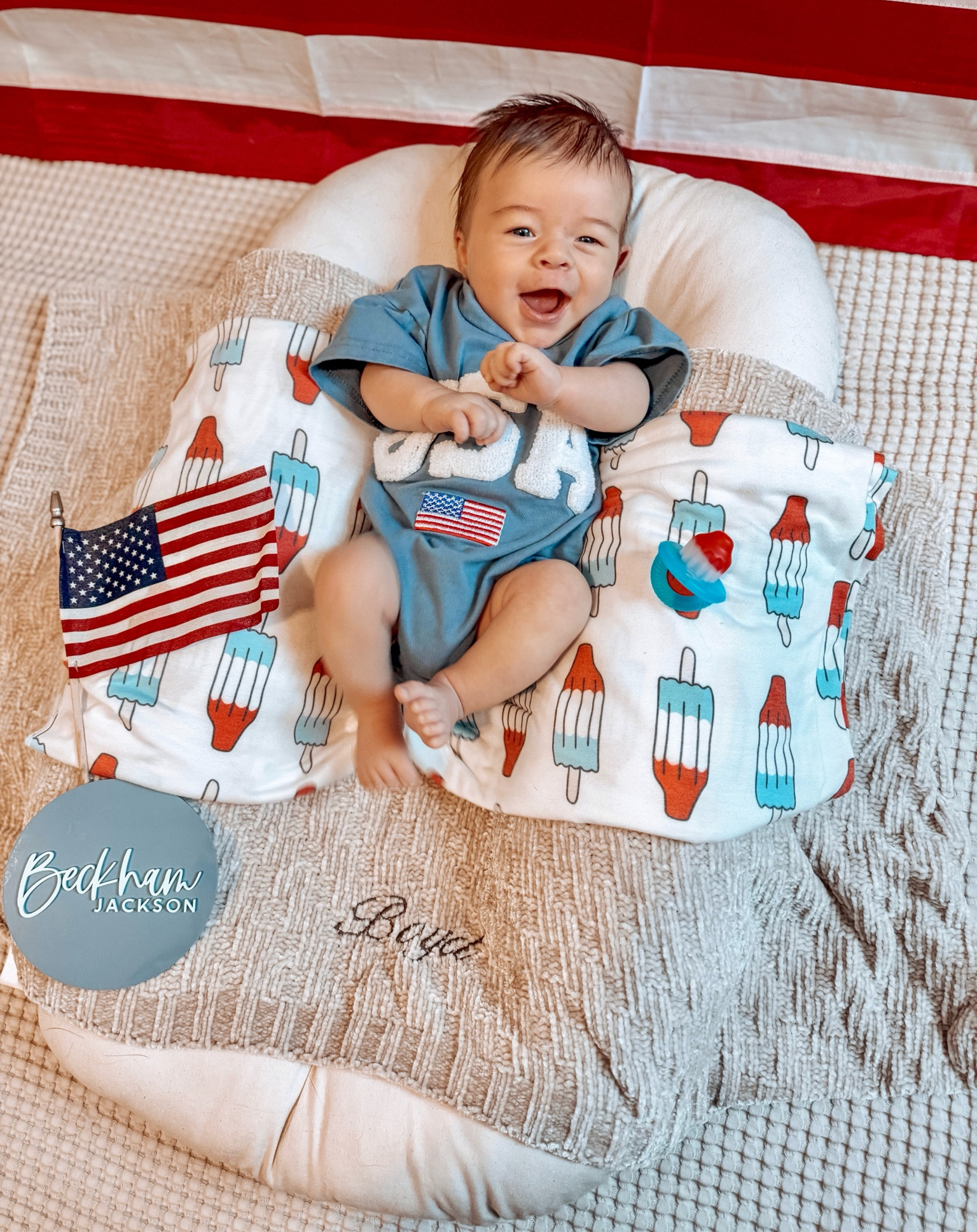 America’s newest patriot 🇺🇸 
Happy 4th of July ❤️🤍💙

#LTKBaby #LTKKids #LTKSeasonal