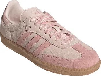 adidas Gender Inclusive Samba Sneaker in Black/off White/quartz at Nordstrom, Size 7 Women's | Nordstrom