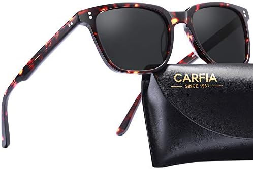 CARFIA Acetate Polarized Sunglasses for Women UV400 Protection CA5354 | Amazon (US)