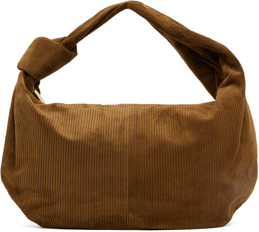 Bottega Veneta Brown Small Jodie Bag | SSENSE