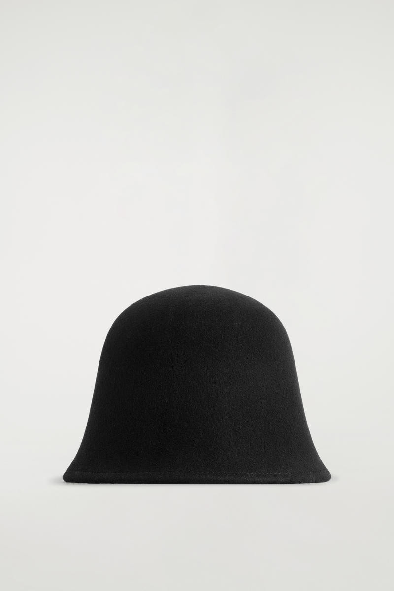 Felted-Wool Bucket Hat | COS UK