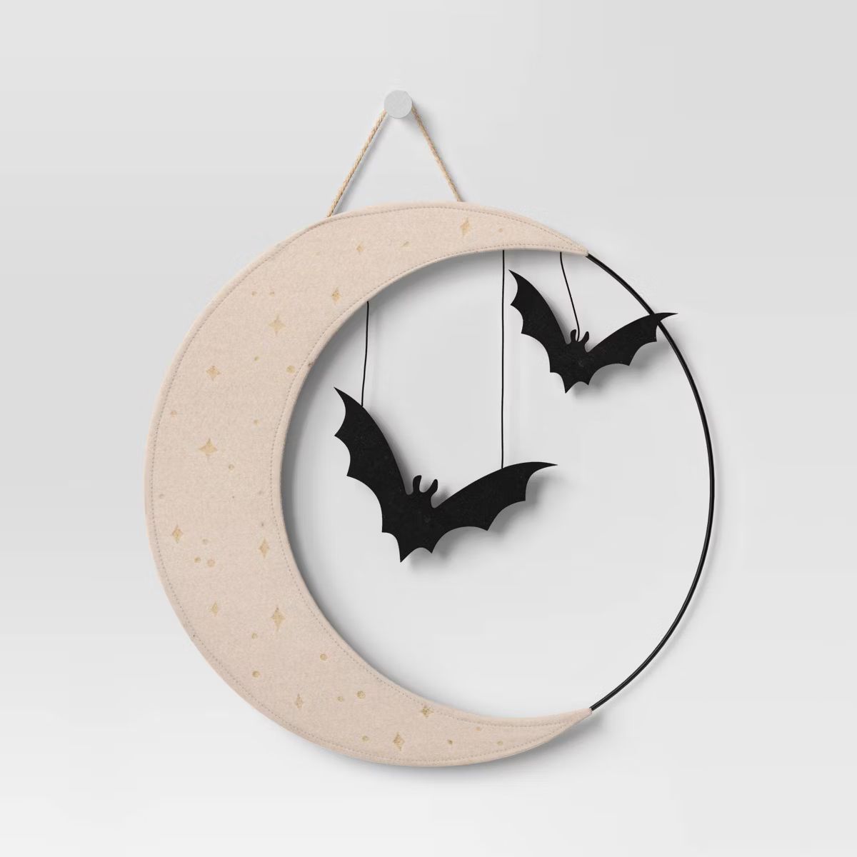 15" Bats Wreath Halloween Decorative Sculptures - Hyde & EEK! Boutique™ | Target