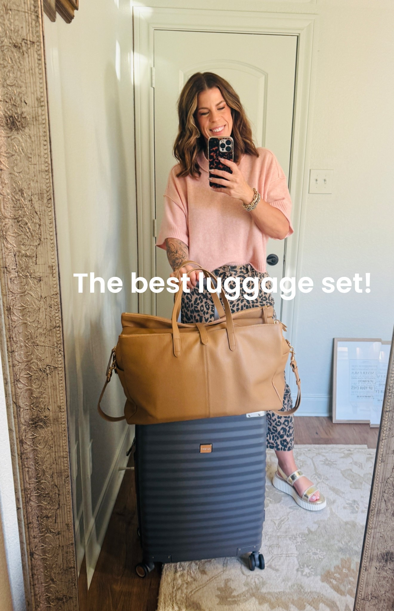 Celebrating my upcoming birthday with a girls weekend in Fredericksburg! Get ready for a ridiculous amount of photos 💃🏽

Also…. Getting my luggage ready for our Europe trip! The suitcase is part of a set on Amazon and the weekender is from Quince. 🫶 

#LTKdayinmylife