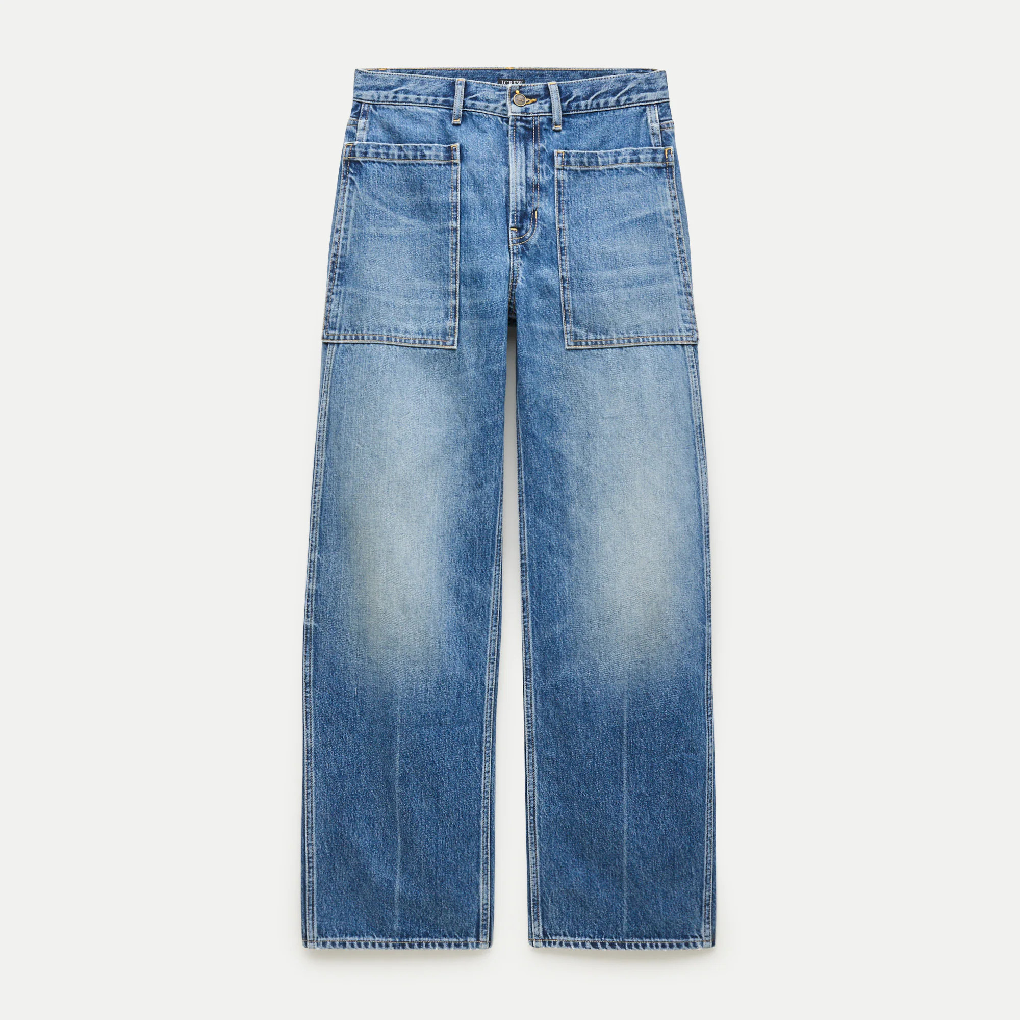Zoe barrel jean with utility pockets | J. Crew US