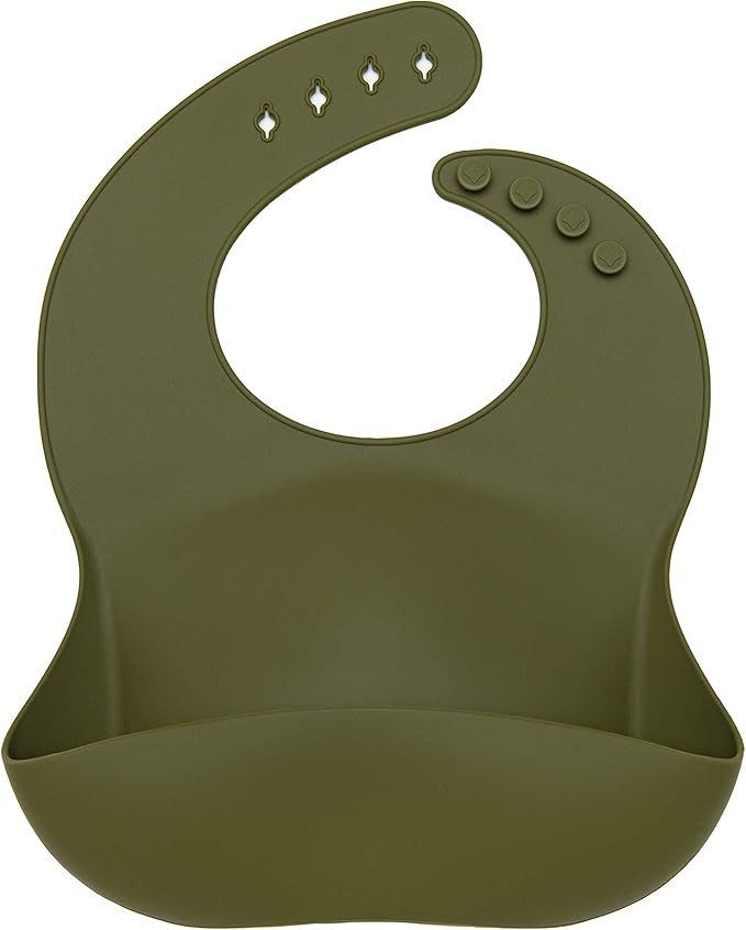 Loulou Lollipop Soft, Waterproof Silicone Feeding Bib | Amazon (US)