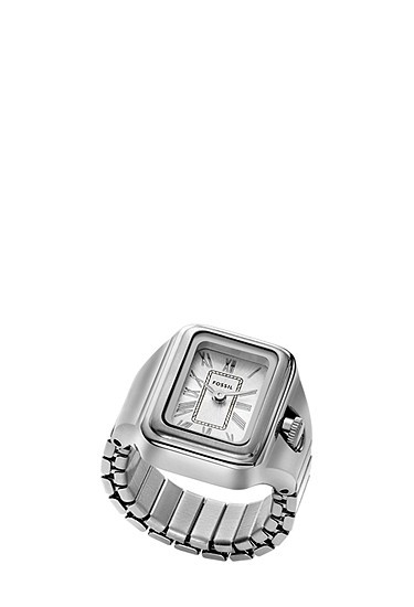 Raquel Watch Ring Two-Hand Stainless Steel | Fossil (US)