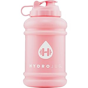 HydroJug 64oz Half Gallon Water Bottle with Integrated Handle Reusable Durable BPA Free Plastic with | Amazon (US)
