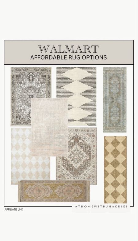 Walmart affordable rug options, neutral rugs, Walmart rugs, neutral living room rugs, living room rugs, bedroom rugs, runner rugs, area rugs, entryway rugs. 

#LTKStyleTip #LTKHome
